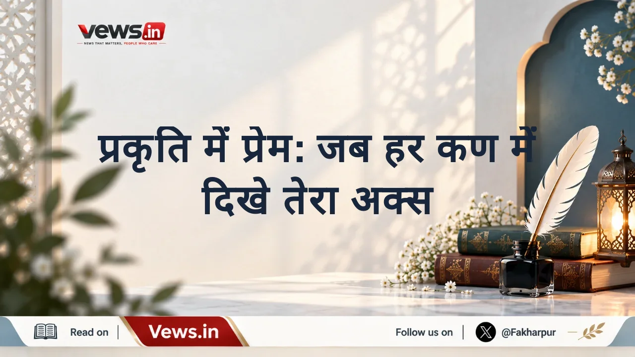 प्रकृति में प्रेम: जब हर कण में दिखे तेरा अक्स