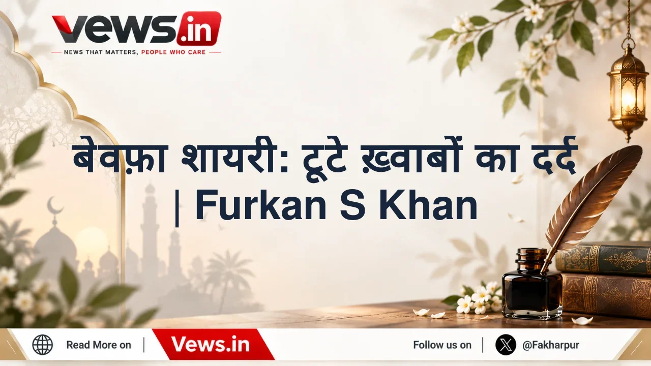 बेवफ़ा शायरी: टूटे ख़्वाबों का दर्द | Furkan S Khan
