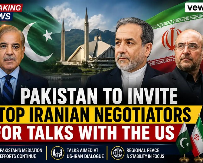 Pakistan to Host Key Iranian Officials for US Mediation Talks